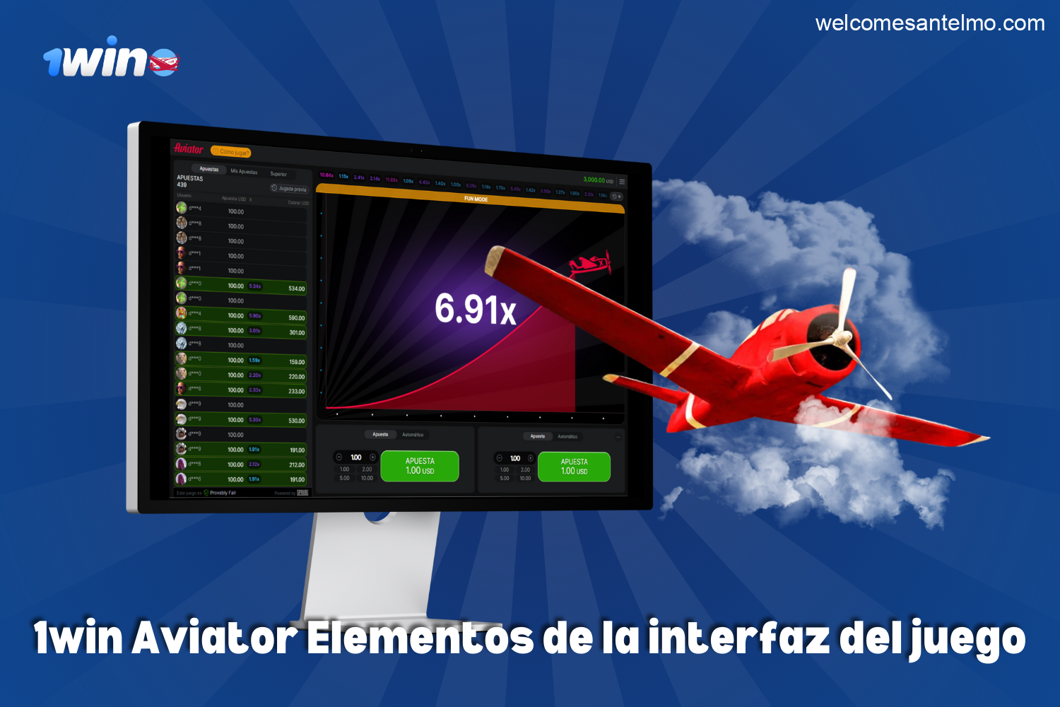 Las herramientas de 1win Aviator disponibles para los jugadores argentinos incluyen: apuestas dobles, juego automático, estadísticas y chat en directo