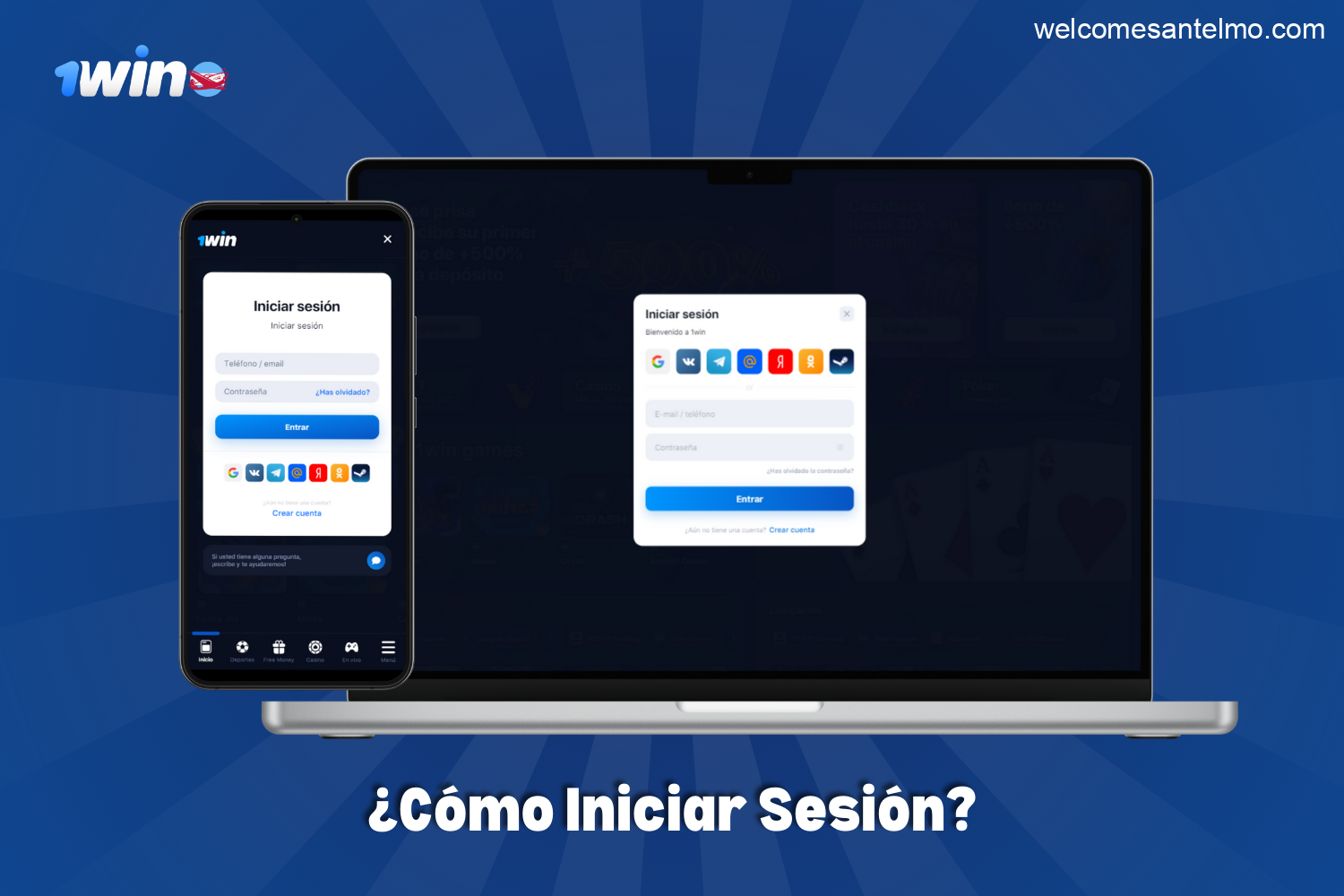 Para iniciar sesión en 1win Aviator, los usuarios de Argentina deben introducir una dirección de correo electrónico o un número de teléfono y, si es necesario, recuperar la contraseña y hacer clic en el botón de inicio de sesión